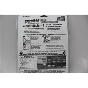 Orion Alerter Basic High Performance Flare Gun And Red Aerial Flares