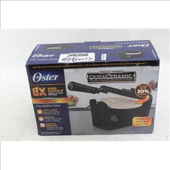 Oster Ceramic Flip Waffle Maker
