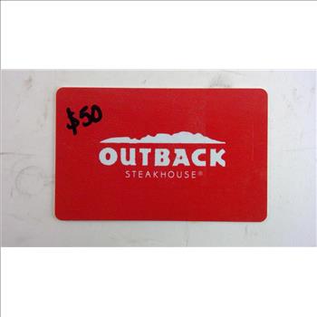 Outback Steakhouse Gift Card