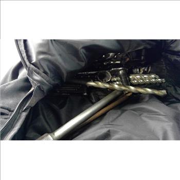 Outdoor Backpack With Drill Bits And More