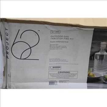 Outdoor Gas Tabletop Fie Pit