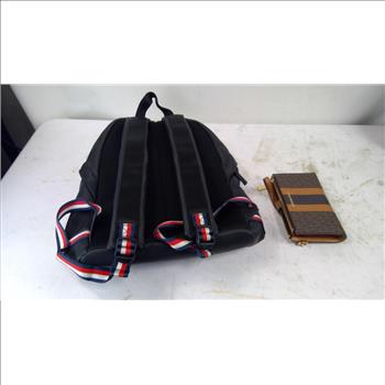 Outdoor Speakers, Michael Kors Wallet, Tommy Hilfiger Backpack, Sling Bag, 4 Pieces
