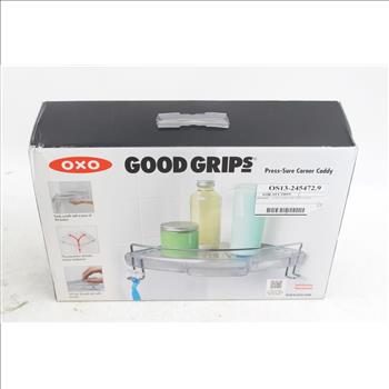 OXO Good Grips Press Sure Corner Shower Caddy