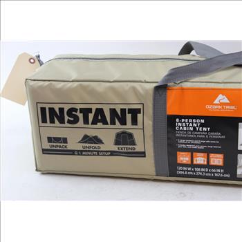 Ozark Trail 6-Person Instant Cabin Tent