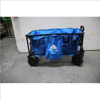 Ozark Trail Camping All-terrain Folding Wagon With Oversized Wheels