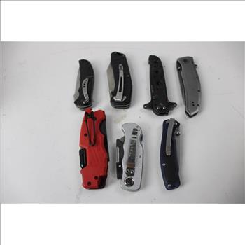 Ozark Trail, Coast, Husky, Benchmade, And More Folding Knives, 21 Pieces