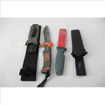 Ozark Trail, Gerber, USMC, And More Knives, 5 Pieces