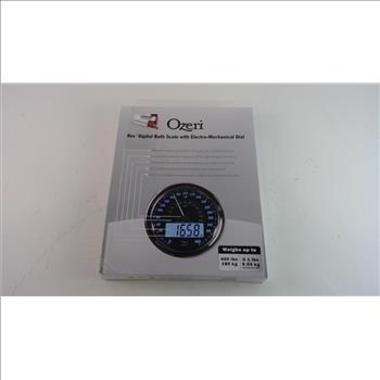 Ozeri Rev Digital Bath Scale With Electro Mechanical Dial