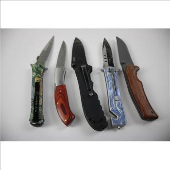 OZKurt And Other Knives, 5 Pieces
