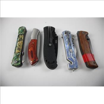 OZKurt And Other Knives, 5 Pieces
