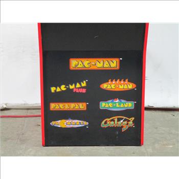 Pac-man Standing Arcade Game W / Stool