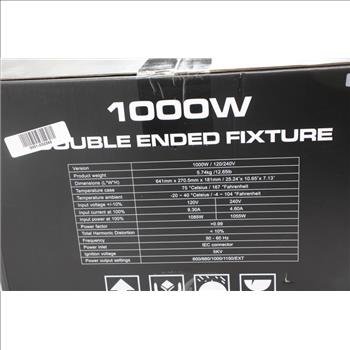Pacz 1000W 120-240V Double Ended Fixture