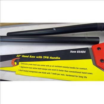 Paddles, Hand Saw, Louisville Slugger Baseball Bat