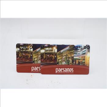Paesanos, Mcdonald's, And More Gift Card, 8 Pieces