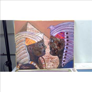 Paintings, Artwork, 4 Pieces