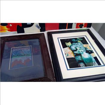 Paintings, Artwork, 9 Pieces