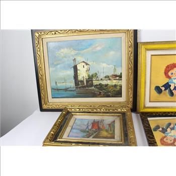 Paintings Of Charles Radoff & More, 6+ Items