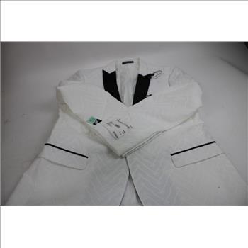Paisley&Gray White Blazer, Size 42R