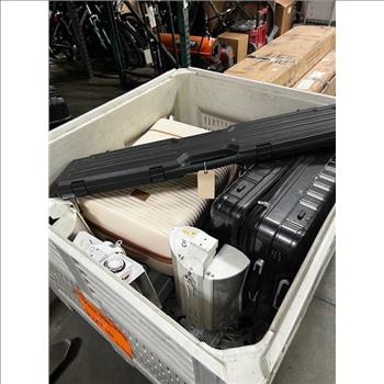 PALLET NOT INCLUDED - Growlights And Rifle/Gun Cases