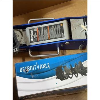 Pallet Of Car Jacks And Strut Coil Springs