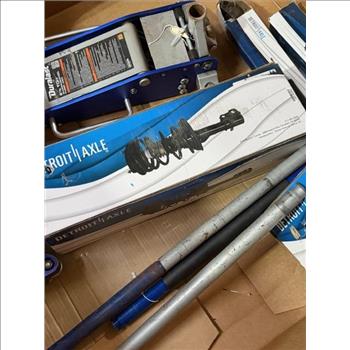 Pallet Of Car Jacks And Strut Coil Springs