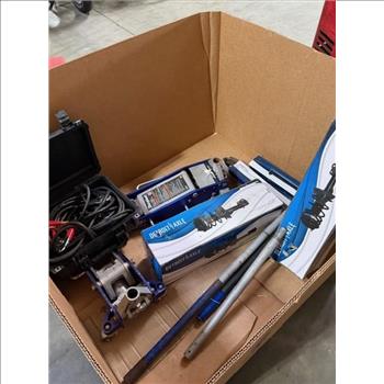 Pallet Of Car Jacks And Strut Coil Springs