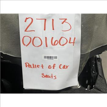 Pallet Of Car Seats