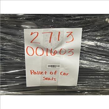 Pallet Of Car Seats