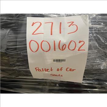 Pallet Of Car Seats