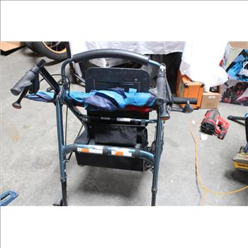 Pallet Of Crutches, Walkers And More