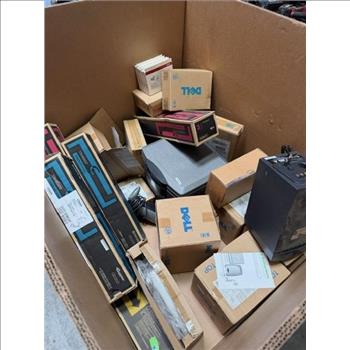 Pallet Of Dell Computer Speakers, Toner And More