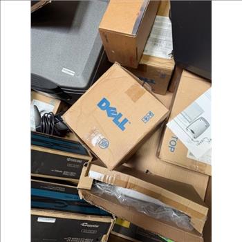 Pallet Of Dell Computer Speakers, Toner And More