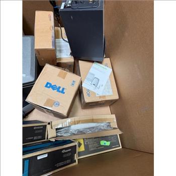 Pallet Of Dell Computer Speakers, Toner And More