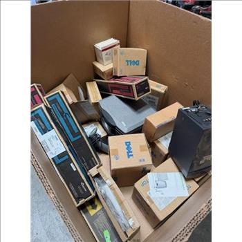 Pallet Of Dell Computer Speakers, Toner And More