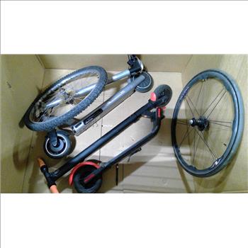 Pallet Of Electric Scooters And More 4 Pieces