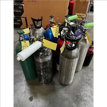 Pallet Of Empty NOS Canisters