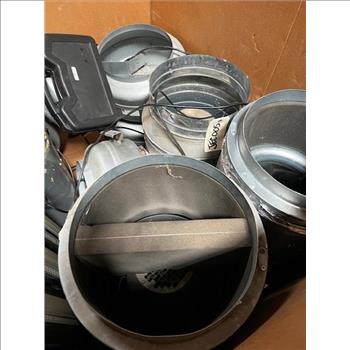 Pallet Of Grow Equipment And Rifle Cases