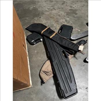 Pallet Of Grow Equipment And Rifle Cases