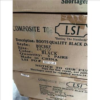 Pallet Of LSI Work Boots