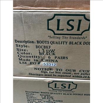 Pallet Of LSI Work Boots