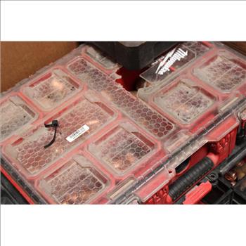 Pallet Of Metal Fittings And Rubber Crumbs