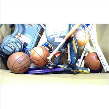 Pallet Of Spaulding Basketball And More, 5+ Pieces