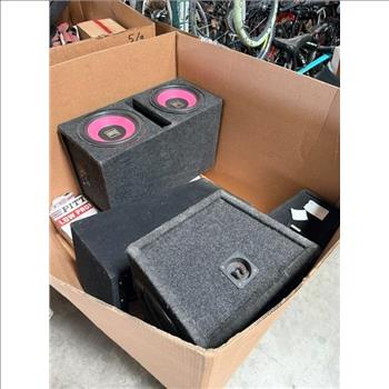 Pallet Of Subwoofers