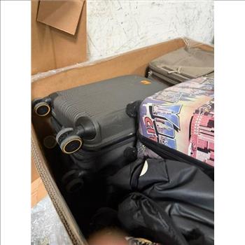 Pallet Of Suitcases And Bags