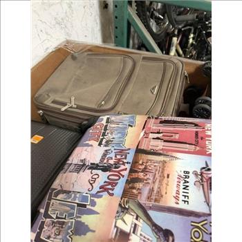 Pallet Of Suitcases And Bags