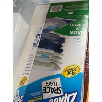 Pallet Of Tape, Wrap, Seal Bags And More