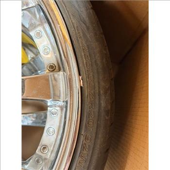 Pallet Of Tools And Wheels