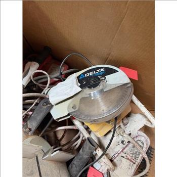Pallet Of Used Tools - Chainsaws, Trimmers, And More