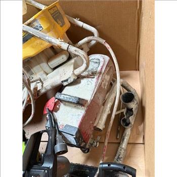Pallet Of Used Tools - Chainsaws, Trimmers, And More