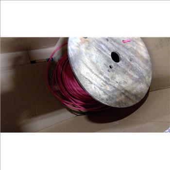 Pallet Of Wire Spools 3 Pieces